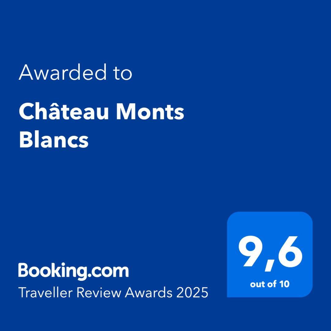 Chateau Monts Blancs Lumbin Bagian luar foto
